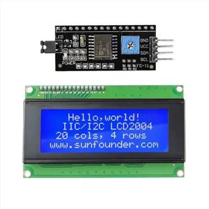 LCD کاراکتری بک لایت 4*20 سبز - بهنام رباتیک