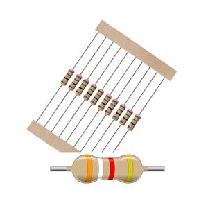 مقاومت 0.25 وات 3.9 کیلو اهم - بهنام رباتیک