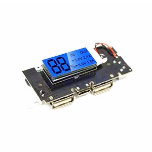 برد پاور بانک 5V/2.1A و 5V/1A به همراه نمایشگر (جدید) - بهنام رباتیک