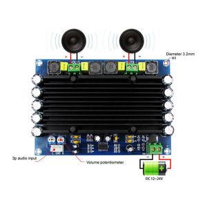 ماژول آمپلی فایر XH-M179 استریو 50×2 وات - بهنام رباتیک