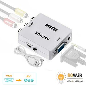 تبدیل VGA به AV مدل MINI