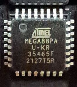 میکروکنترلر ATMEGA88PA پکیج SMD TQFP-32