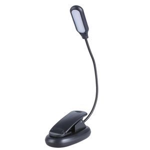 چراغ LED مطالعه گیره دار با بازوی منعطف مدل LY-13