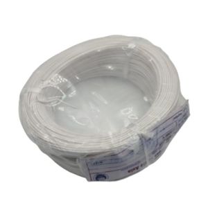 سیم نازک افشان 0.25 *1 سفید حلقه 100 متری + عمده
