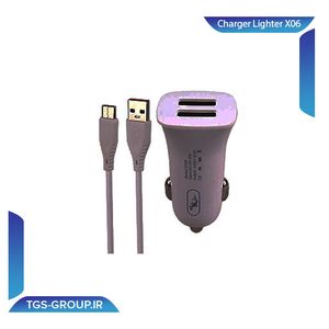 شارژر فندکی X06 – 2 USB