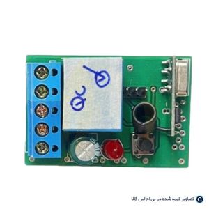 تک رله ریموتی 12 ولت 433mhz