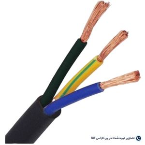 کابل برق 0.75*3 توپی 50 متری