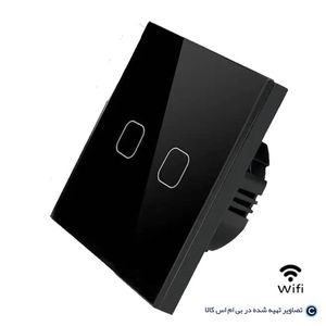 کلید لمسی وای فای هوشمند دو پل TUYA