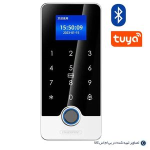 اکسس کنترل اثرانگشتی tuya با نمایشگر ضدآب