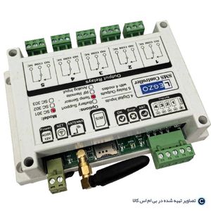دستگاه کنترل رله پیامکی 5رله لگزو مدل SC301