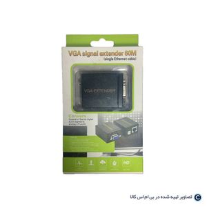 اکستندر کابل Vga (افزایش دهنده طول کابل vga توسط کابل شبکه)