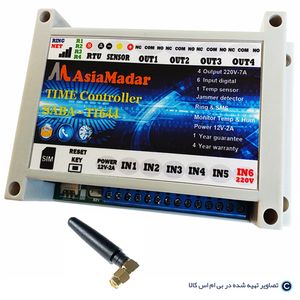 کنترل پیامکی با تایمر قابل برنامه ریزی TI644