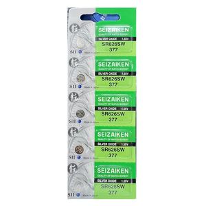 باتری ساعت Seizaiken 377 SR626SW 1.55 سیزاکین (5عددی)