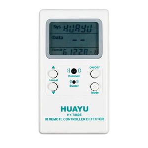 تستر و فرکانس متر حرفه ای ریموت کنترل مادون قرمز مدل HY-T860E