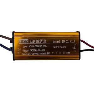 درایور LED مدل DRIVER (19-25)x1W بدنه فلزی