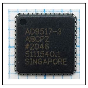 تراشه AD9517-3ABCPZ – توزیع‌کننده و تولیدکننده سیگنال ساعت با نویز فاز پایین