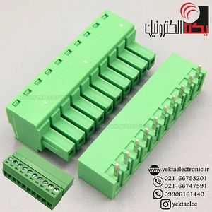 ترمینال فونیکس10 پین رایت انگل 3.81 میلیمتر