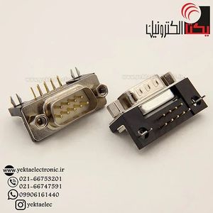 دی کانکتور روبردی رایت انگل صنعتی نری 9 پین
