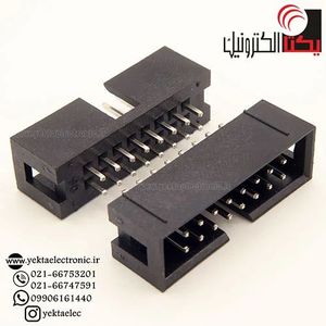 باکس هدر 16 پین نری صاف 2.54 میلیمترBOX16