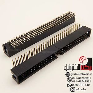 باکس هدر 60 پین نری رایت انگل 2.54میلیمترBOX60