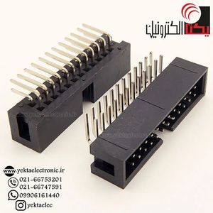 باکس هدر 24 پین نری رایت انگل 2.54میلیمترBOX24