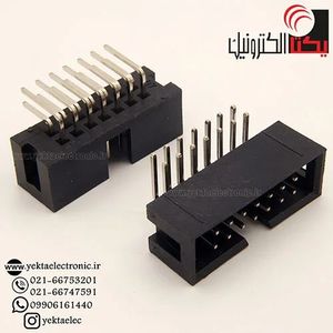 باکس هدر 14پین نری رایت انگل 2.54میلیمترBOX14