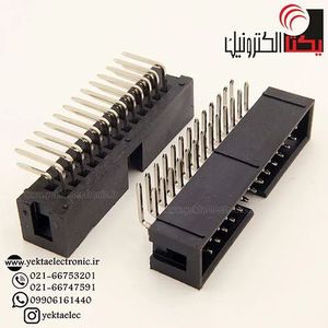 باکس هدر 26 پین نری رایت انگل 2.54میلیمترBOX26