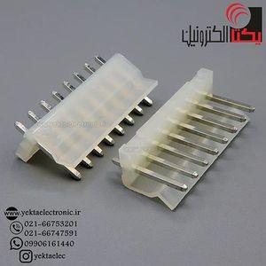 کانکتور پاور بدون قفل نری صاف 8 پین