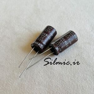 خازن سیلمیک 220 میکرو فاراد 35 ولت ELNA های گرید صوتی RFS ( SILMICII )