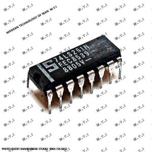 آی سی تی تی ال 74LS251N  / SIGNETICS MALAYSIA