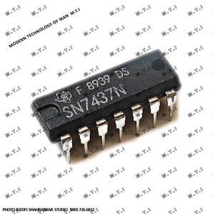 آی سی تی تی ال SN7437N  / TEXAS PORTUGAL