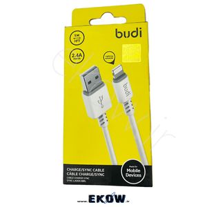 کابل تبدیل usb به lightning بودی مدل dc011l10w طول 1 متر