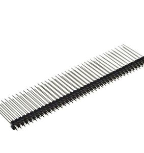 PIN HEADER 2×40 27MM پین هدر نری صاف مس