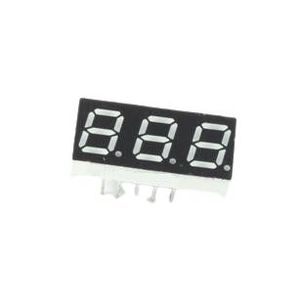 7SEG 3DIG 2381BSR 10*22 سون سگمنت قرمز آند مشترک مالتی پلکس