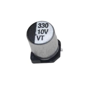 خازن الکترولیت CAP ELEC 330UF 10V 6.3*7.7MM SMD