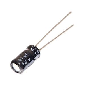CAP 47UF 16V BLACK خازن الکترولیت دیپ