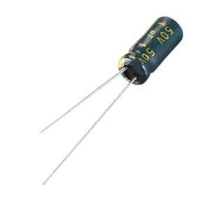 CAP 1UF 50V GREEN خازن الکترولیت دیپ
