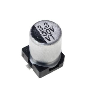 خازن الکترولیت CAP ELEC 3.3UF 50V 4*5.4MM SMD