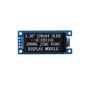 OLED 1.29 inch white OLED   Module  128*64 IIC / ch 1115