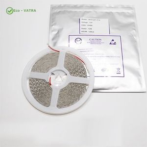 ریسه LED نواری 12 ولت تراکم 120 مهتابی حلقه 5 متری عرض 8 میل