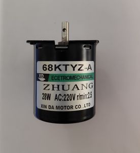 موتور گیربکسی 68KTYZ AC 220V 2.5RPM