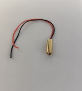 ماژول لیزر 5 میلی وات قرمز(3 تا 5 ولتی) سایز 8*20 650nm