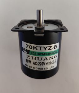 موتور گیربکسی 70KTYZ AC 220V 2.5RPM