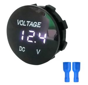 ماژول ولتمتر گرد خودرویی سفید 5-32 ولت (مدل R002)