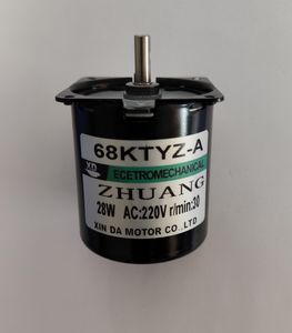 موتور گیربکسی 68KTYZ AC 220V 30RPM