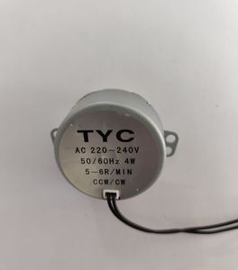 موتور گیربکسدار 4وات 6-5دور (CCW/CW) TYZ49 220V AC