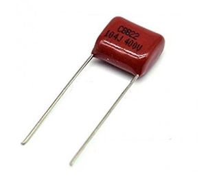 خازن پلی استر 100nF / 400V / 5%