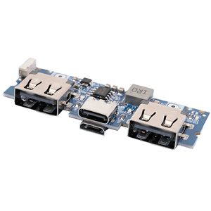 ماژول پاوربانک دو خروجی 2.4A مدل LX-LBU2C سوکت TYPE-C و MICRO-USB