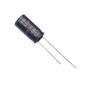 خازن الکترولیتی 82 میکرو فاراد 100 ولت NIPPON سری KY اصل ژاپن