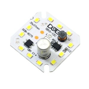 LED DOB سفید مهتابی 220VAC 12W دارای مدار محافظتی Anti Surge سایز 37x35mm